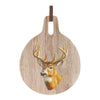 Majestic Deer Round Cutting Board