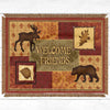 Woodland Friends Throw Blanket - Large