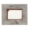 Equestrian Barnwood & Rust Mat 5 x 7 Landscape Frame