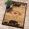 Rocky Mountain Bears Rug - 8 x 10