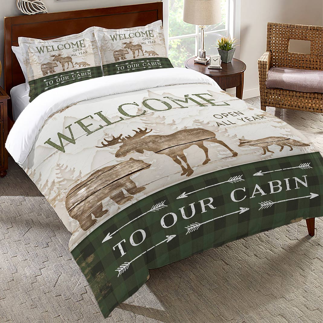 Whistling Cabin Comforter - Queen