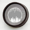 Wine Barrel Cork Holder - Woodland Wreath