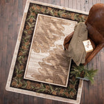 Whispering Pines Natural Rug - 8 Ft. Round