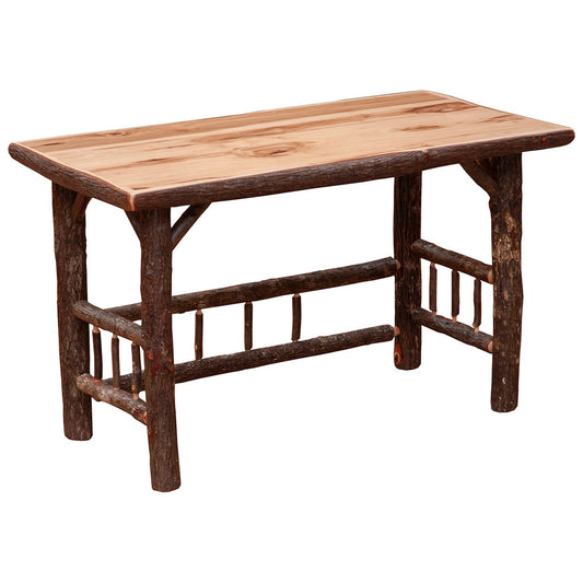 Hickory Traditional Log Open Writing Desk
