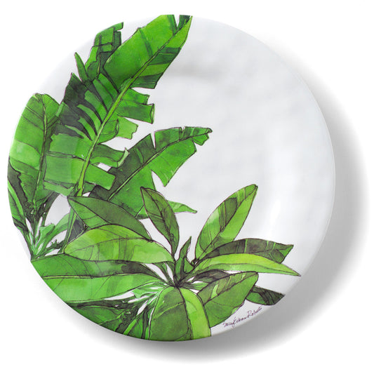 Flamingo Tropics Salad Plate - Set of 4