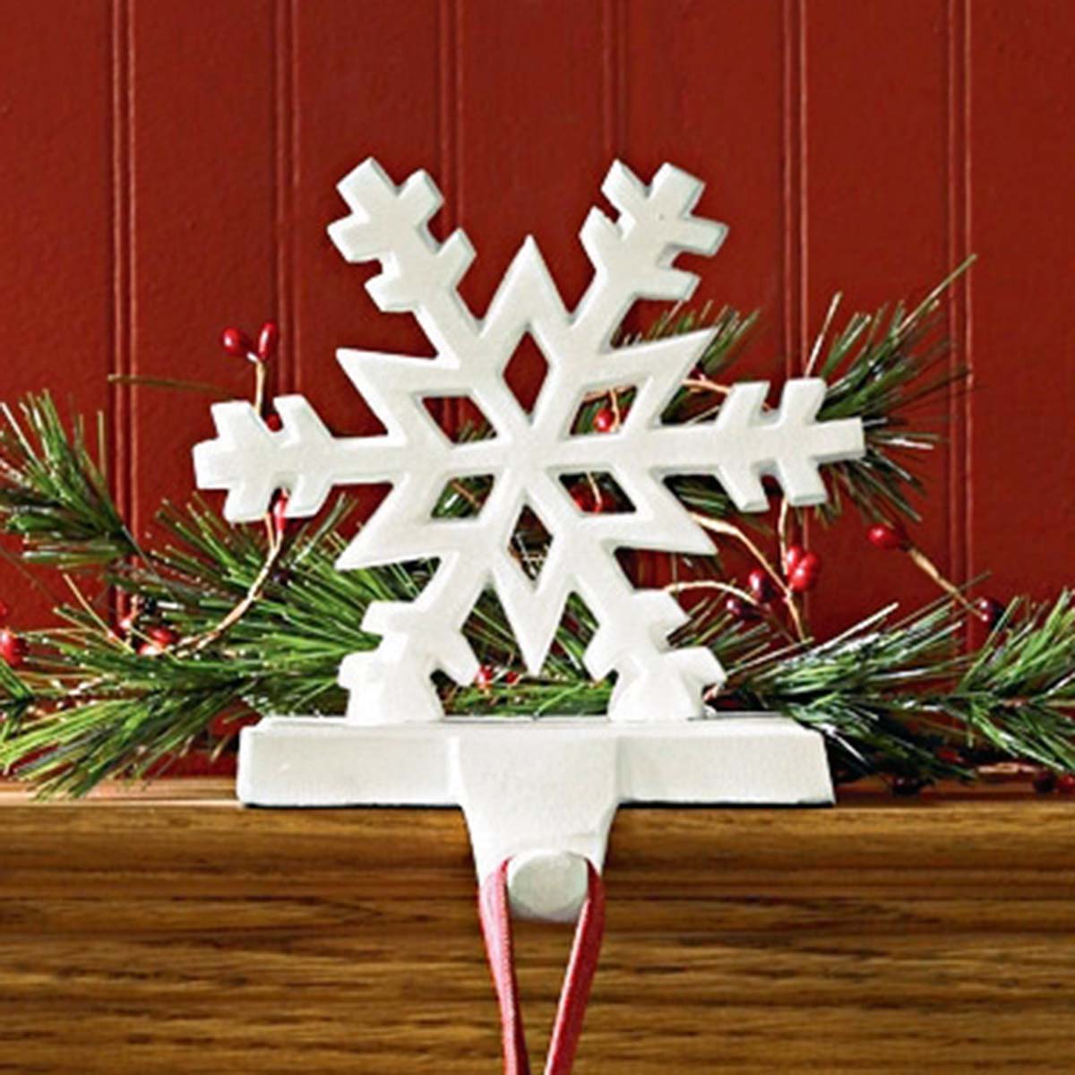 Frosty Stocking Hanger