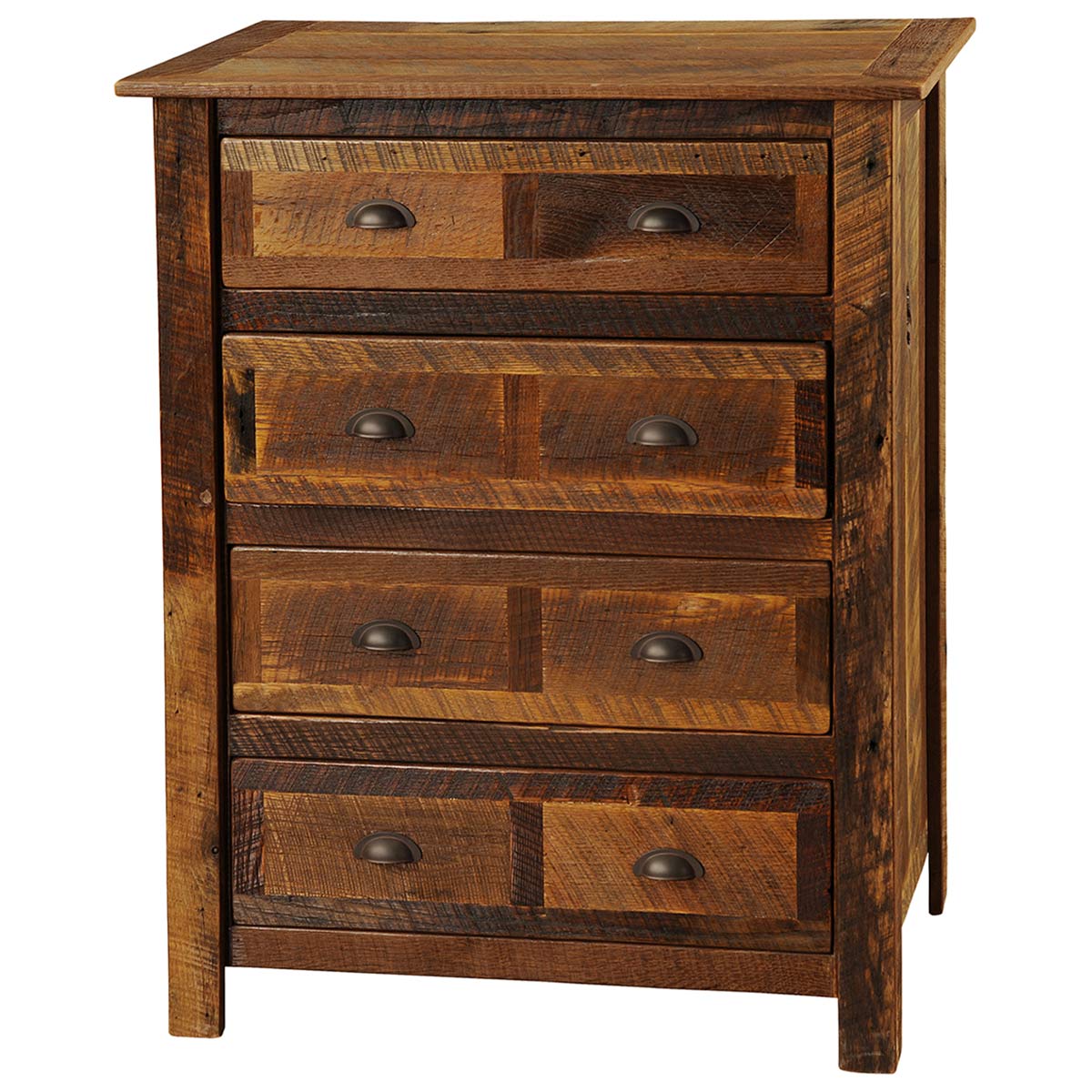 Barnwood Four Drawer Chest