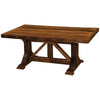 Barnwood Homestead Rectangle Dining Table - 5 Foot