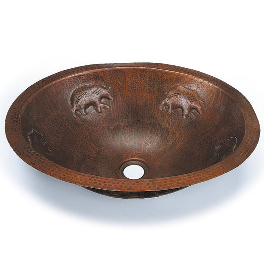 Copper Bear Sink