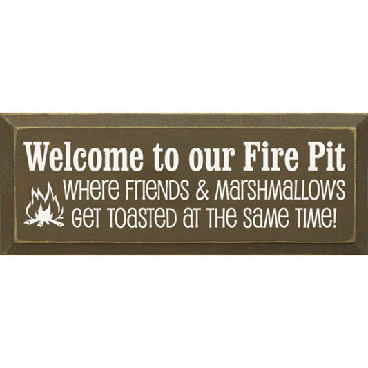 Toasted Fire Pit Wall Art