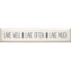 Lake Well White Wall Art