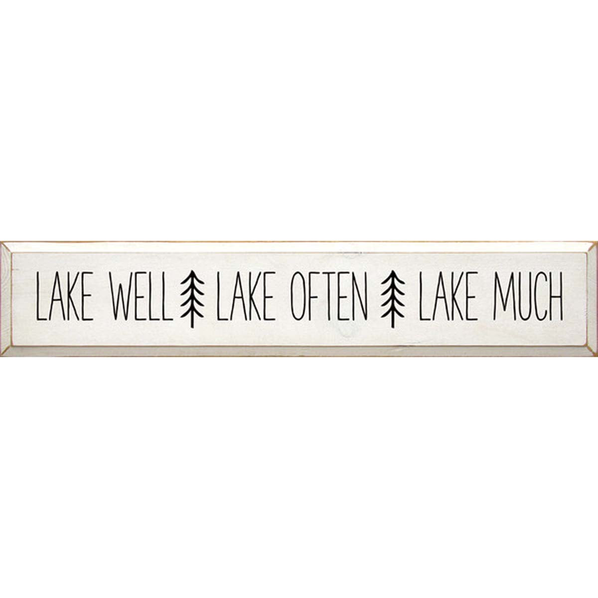 Lake Well White Wall Art