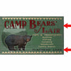 Bearly There Personalized Wood Sign