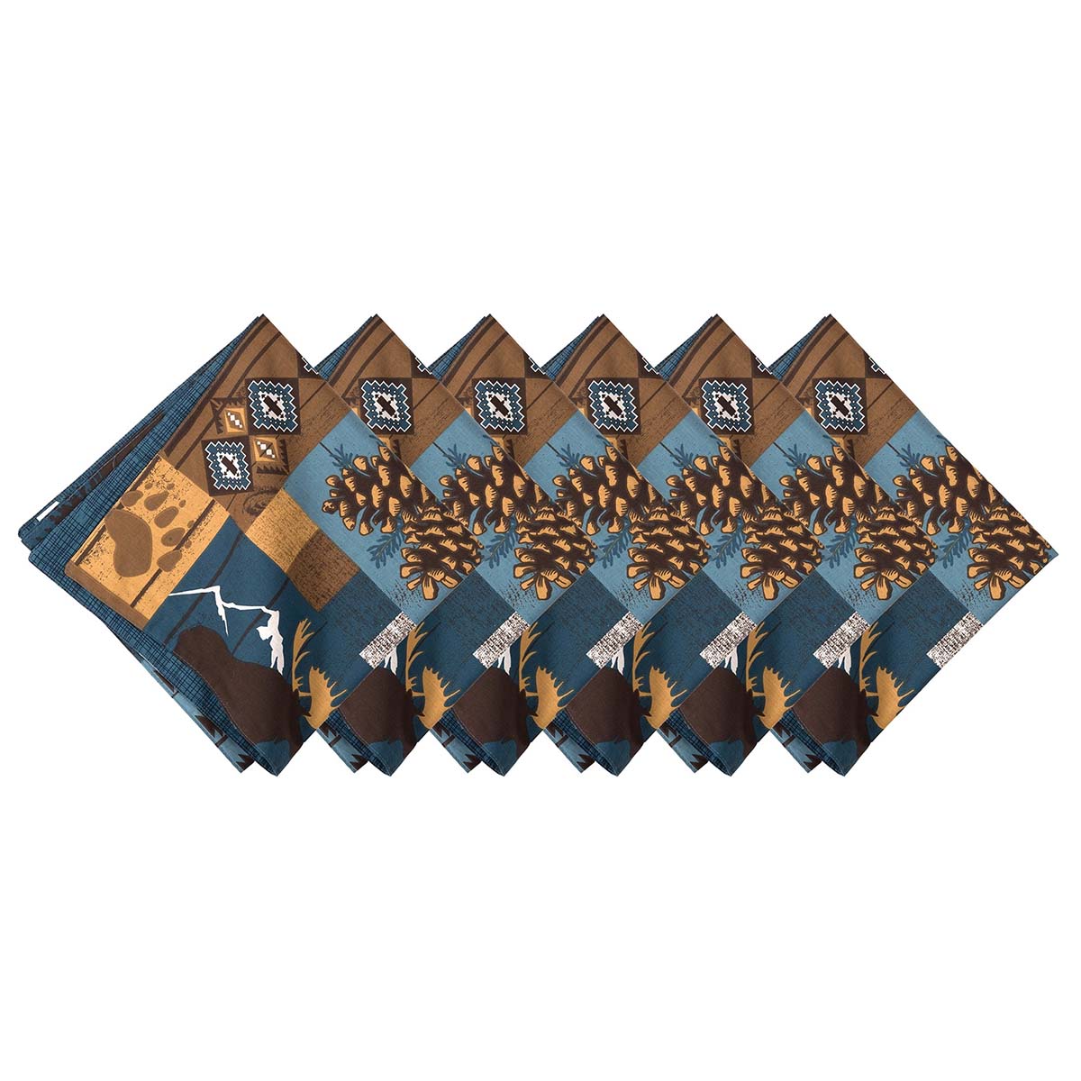 Wildlife Lakeside Trails Napkins - Set of 6