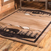 Beige Horizon Bear Rug - 2 x 3