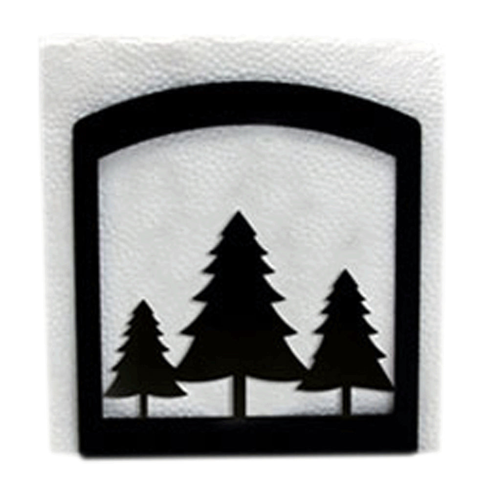 Black Forest Decor Pine Trees Napkin Holder