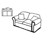 Northern Trails Bear Loveseat