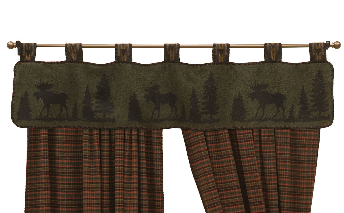 Moose 1 Tab Top Valance