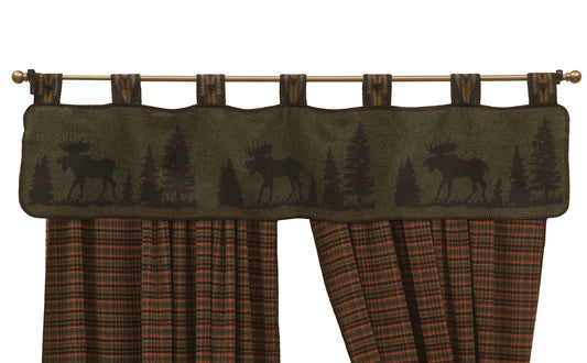 Moose 1 Tab Top Valance