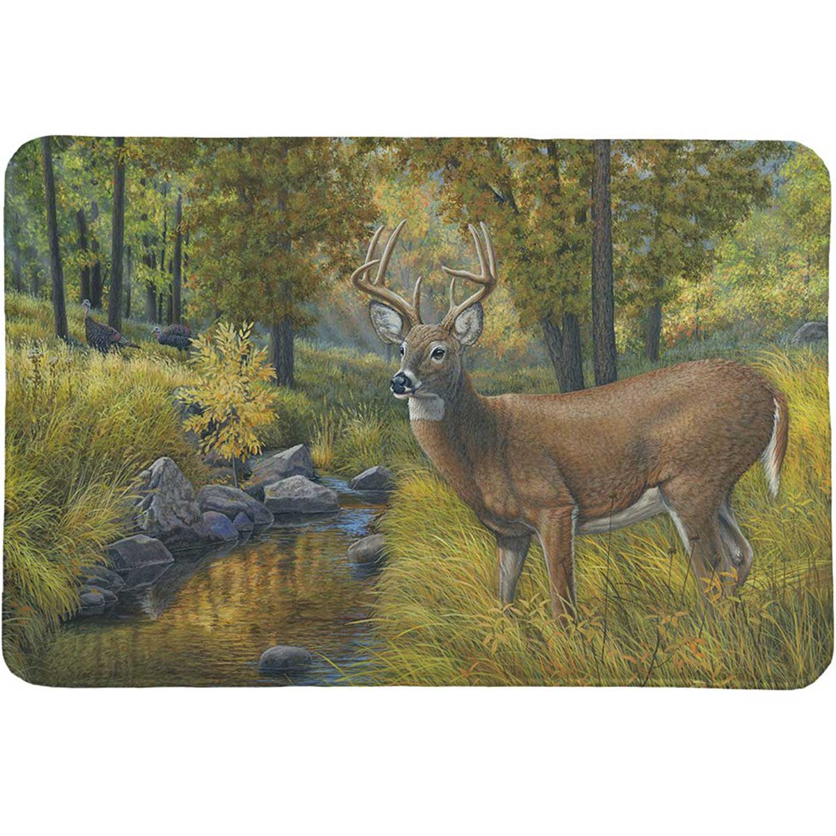 Deer Country Memory Foam Rug