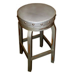 Charlotte Silver Barstool