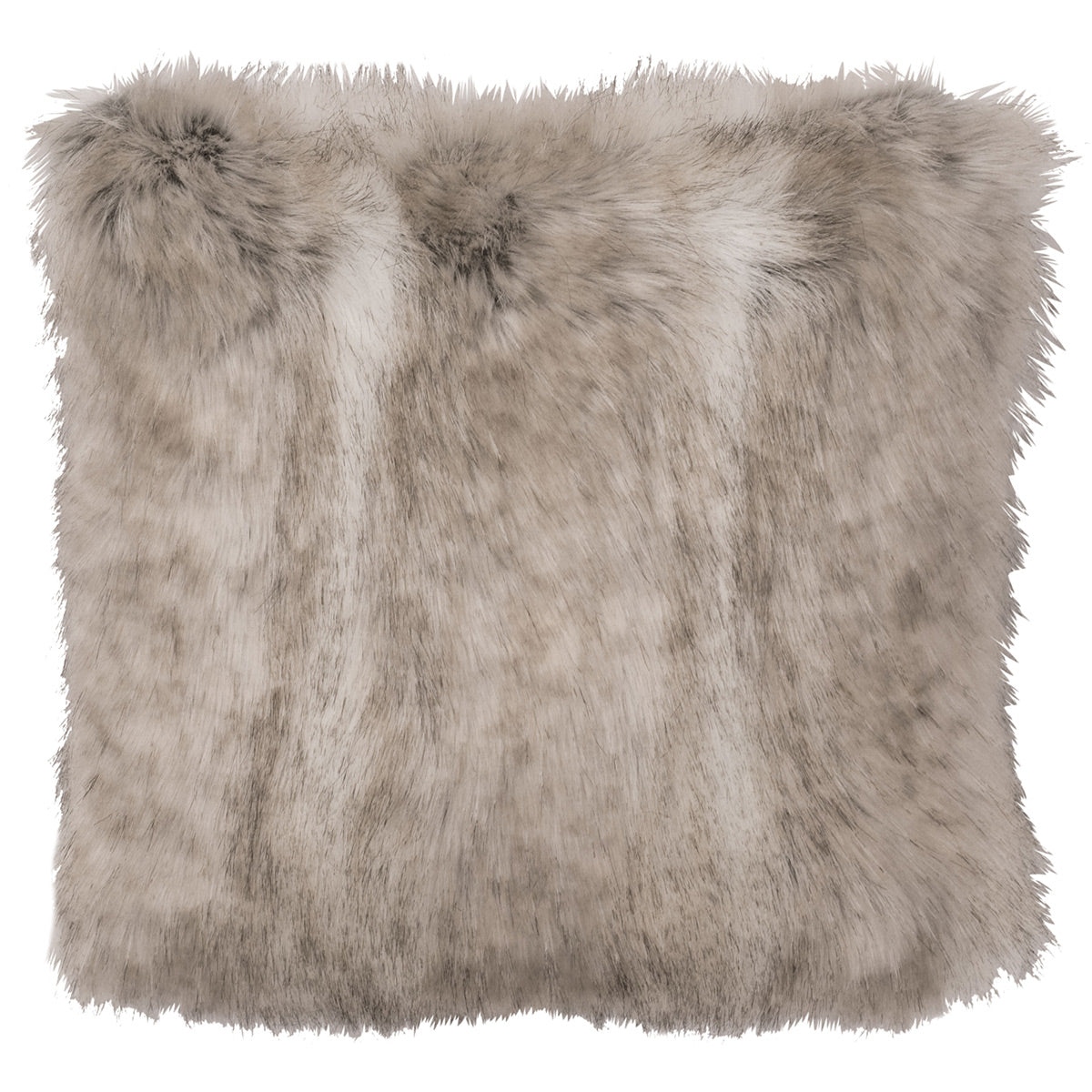 Canadian Stone Fox Fur Pillow - 18 x 18