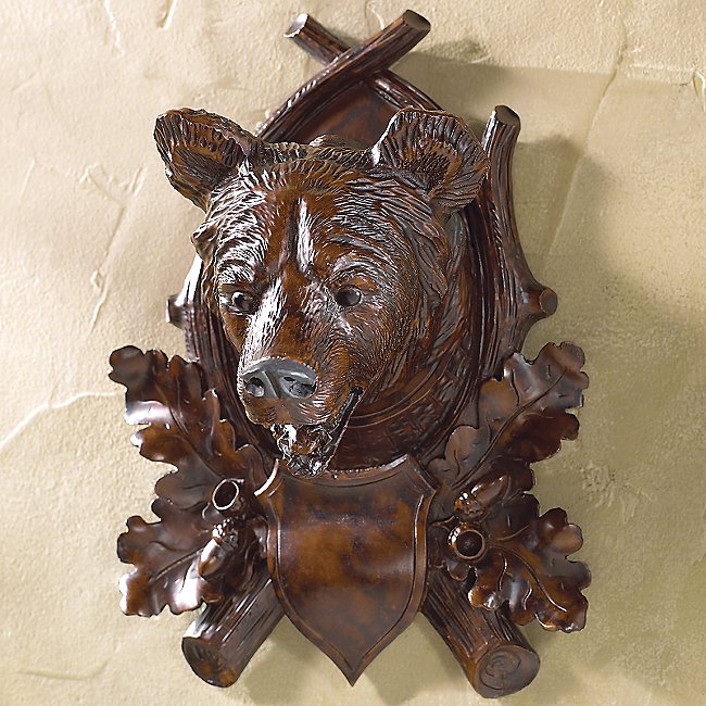 Black Forest Bear Wall Mount