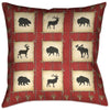 Lodge Wildlife Patches Pillow