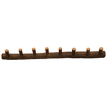 Hickory Log Wall Coat Rack - 48 Inch