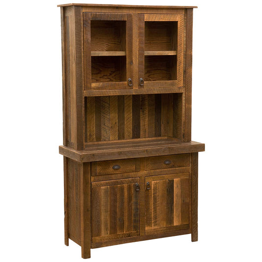 Barnwood 48-inch Buffet & Hutch