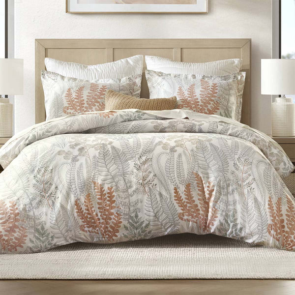 Whispering Fern Duvet Set - Queen