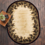 Village Pines Rug - 2 x 5 Oval