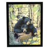 Personalized Love Bears Framed Canvas - Small