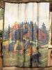 Black Bear Lodge Shower Curtain