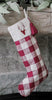 Antler Plaid Stocking