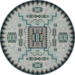 Desert Lightning Rug - 8 Ft. Round