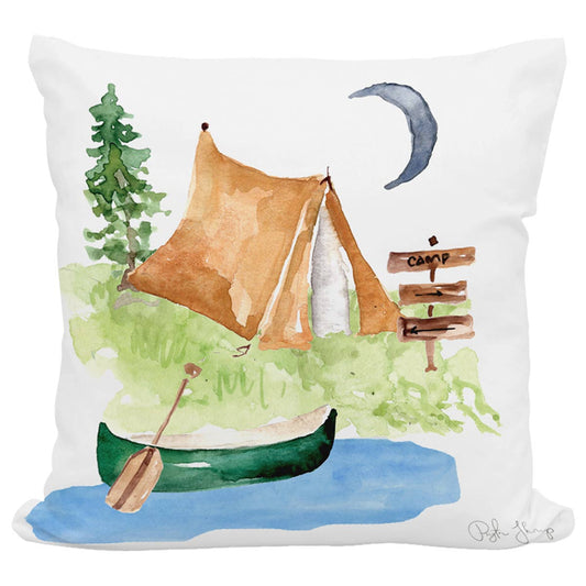 Lakeside Camp Indoor/Outdoor Pillow