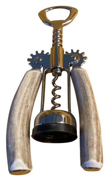 Antler Corkscrew and Bottle Opener