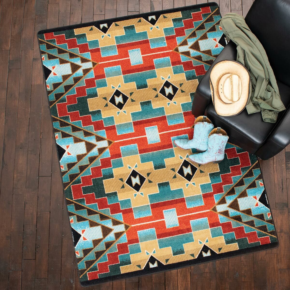 Western Lights Rug - 8 x 11