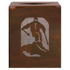 Skier Square Tissue Cover