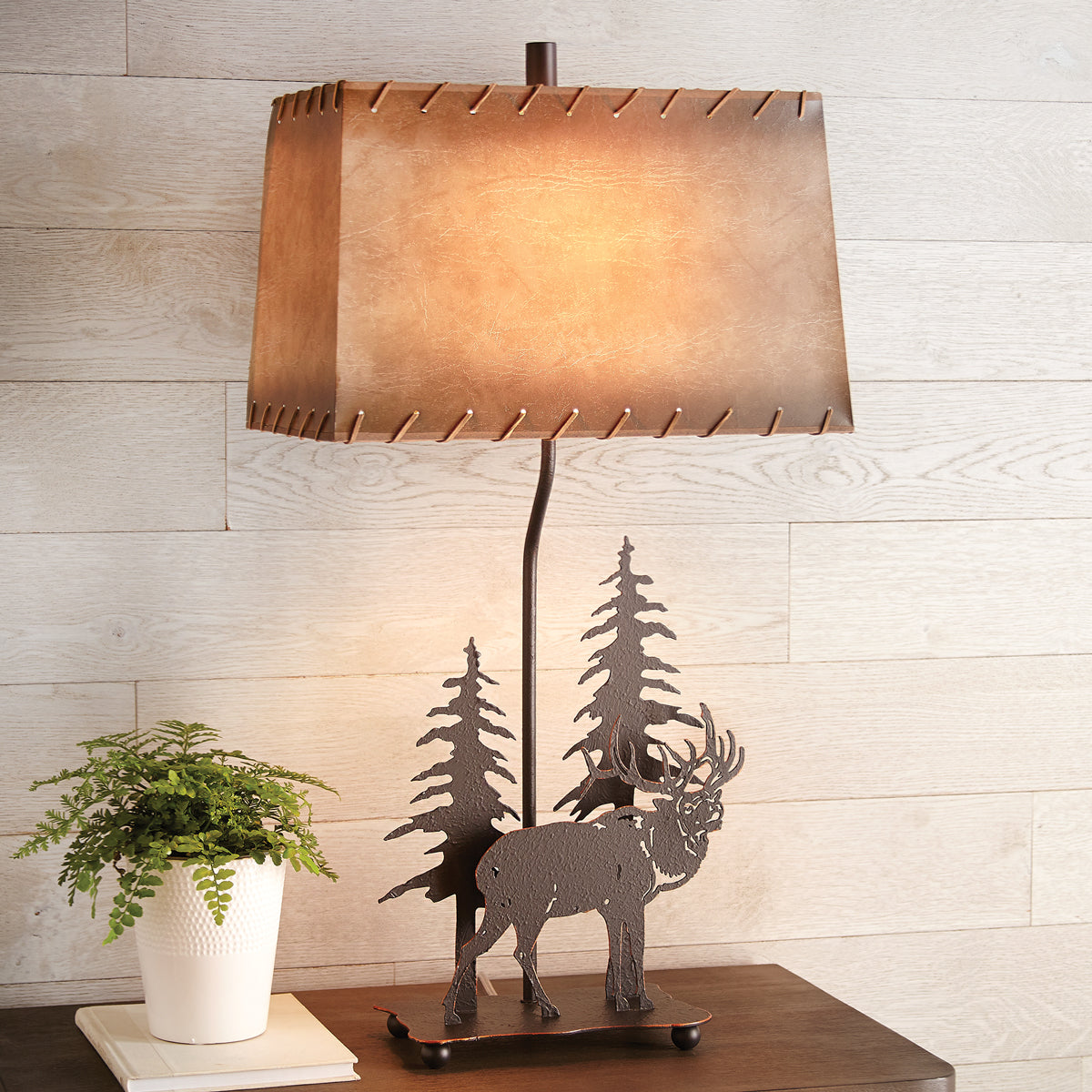 Elk Forest Table Lamp - Set of 2