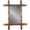 Black Forest Log Beveled Mirror