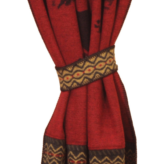 Wooded River Bear 5 Tie Back