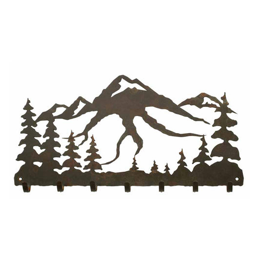 Mountain Scene Key Chain Holder