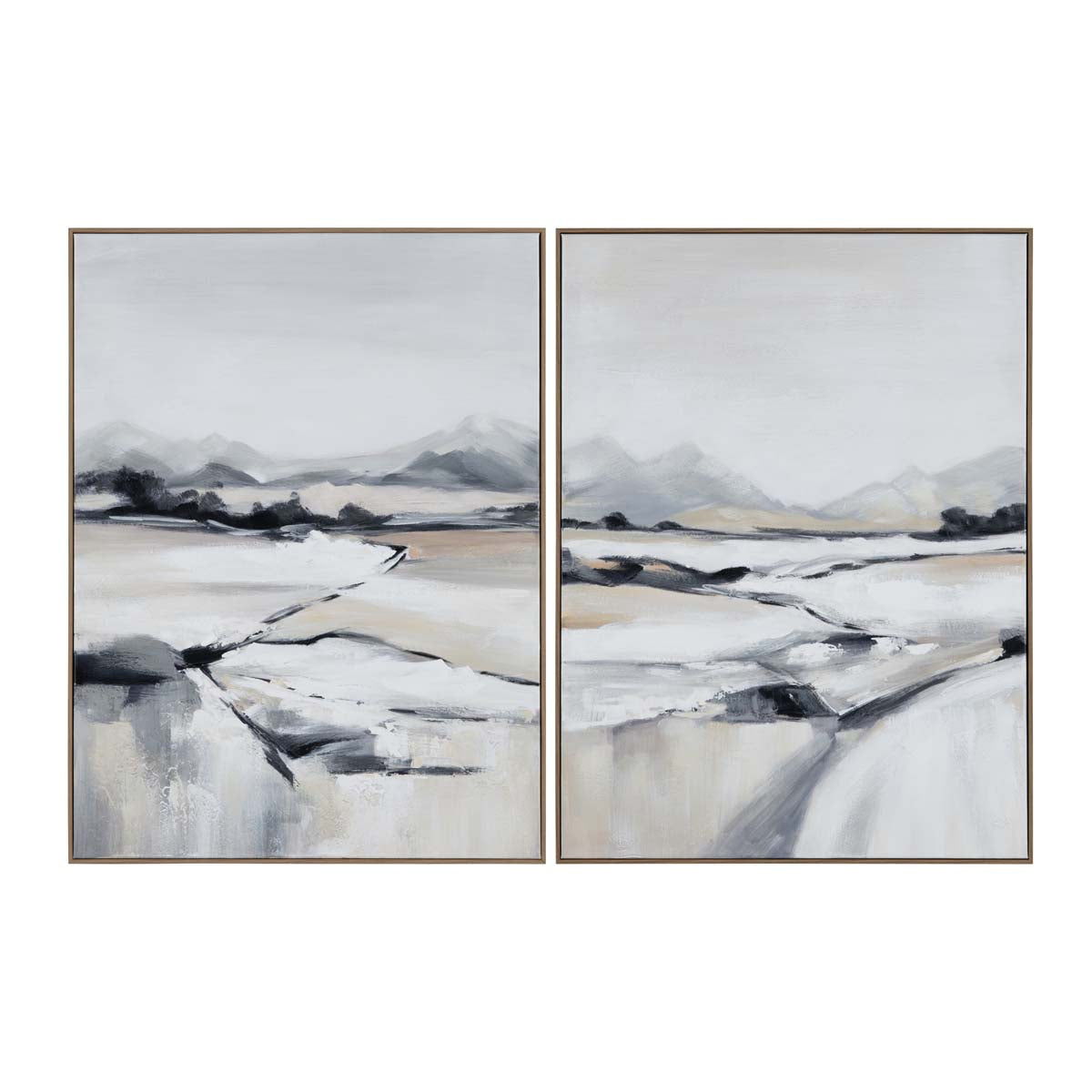 Neutral Landscape Wall Art - Set of 2 - OUT OF STOCK UNTIL 08/05/2026