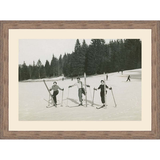 Vintage Slope Day Wall Art