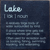 Lake Definition Wall Art
