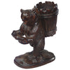 Pack Bear Black Forest Sculpture