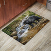 Black Bear Crossing Floor Mat - 2 x 3