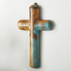 Earthy Elegance Clay Wall Cross - Small